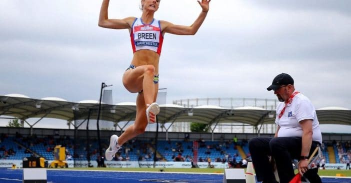 World Champion Olivia Breen