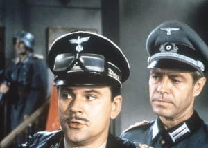 HOGAN'S HEROES, (from left): Bob Crane