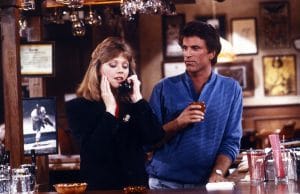 CHEERS, from left: Shelley Long, Ted Danson