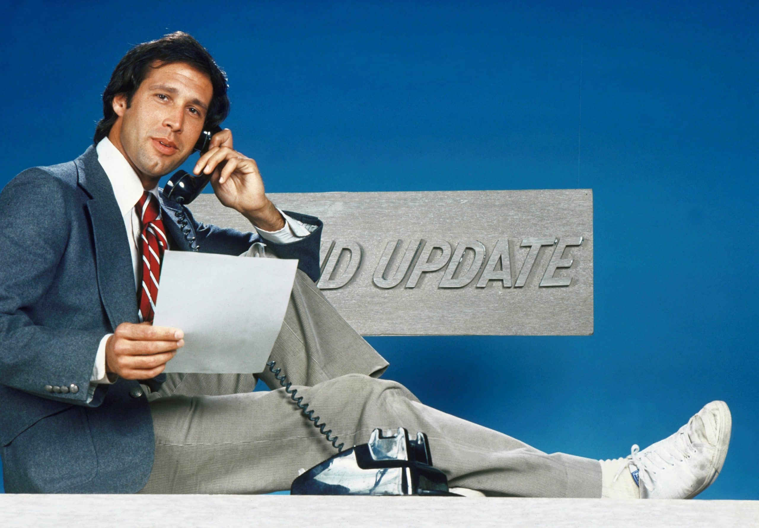 SATURDAY NIGHT LIVE, ('Weekend Update', Season 1), Chevy Chase, 1975-