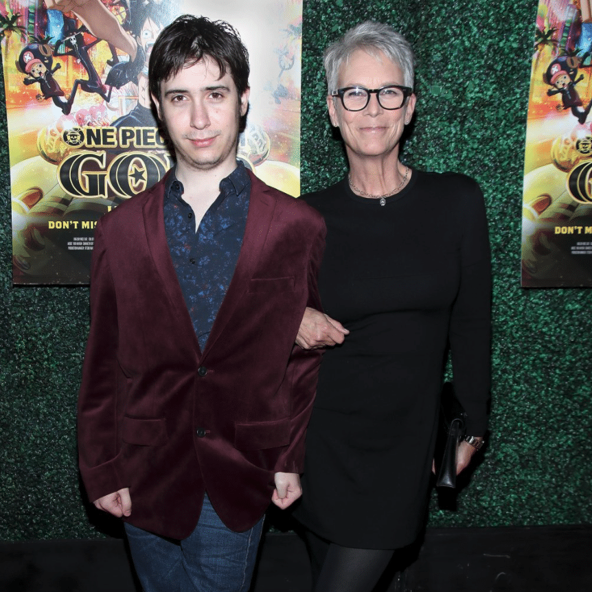 Ruby Guest and Jamie Lee Curtis