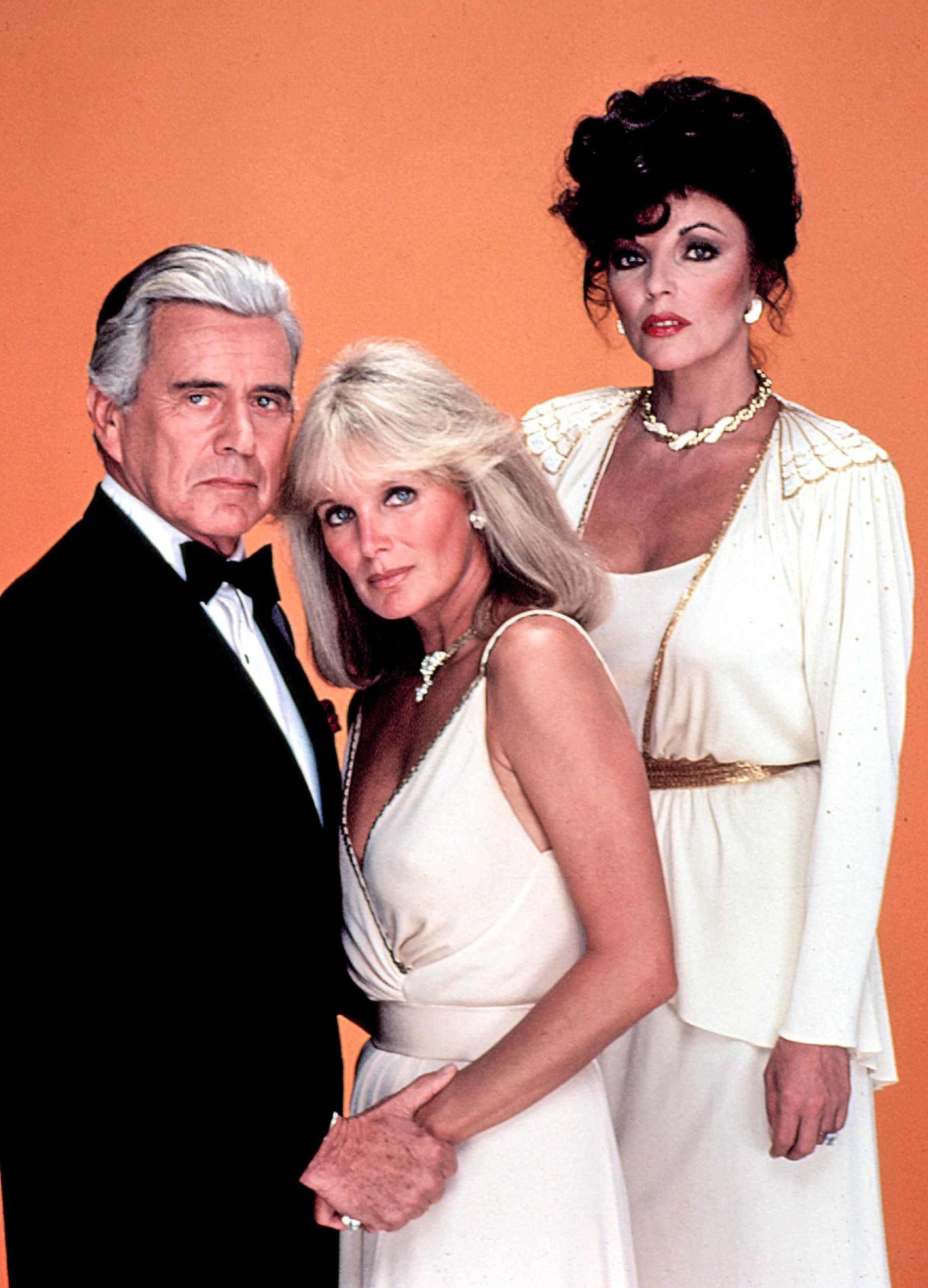 John Forsythe, Linda Evans and Joan Collins