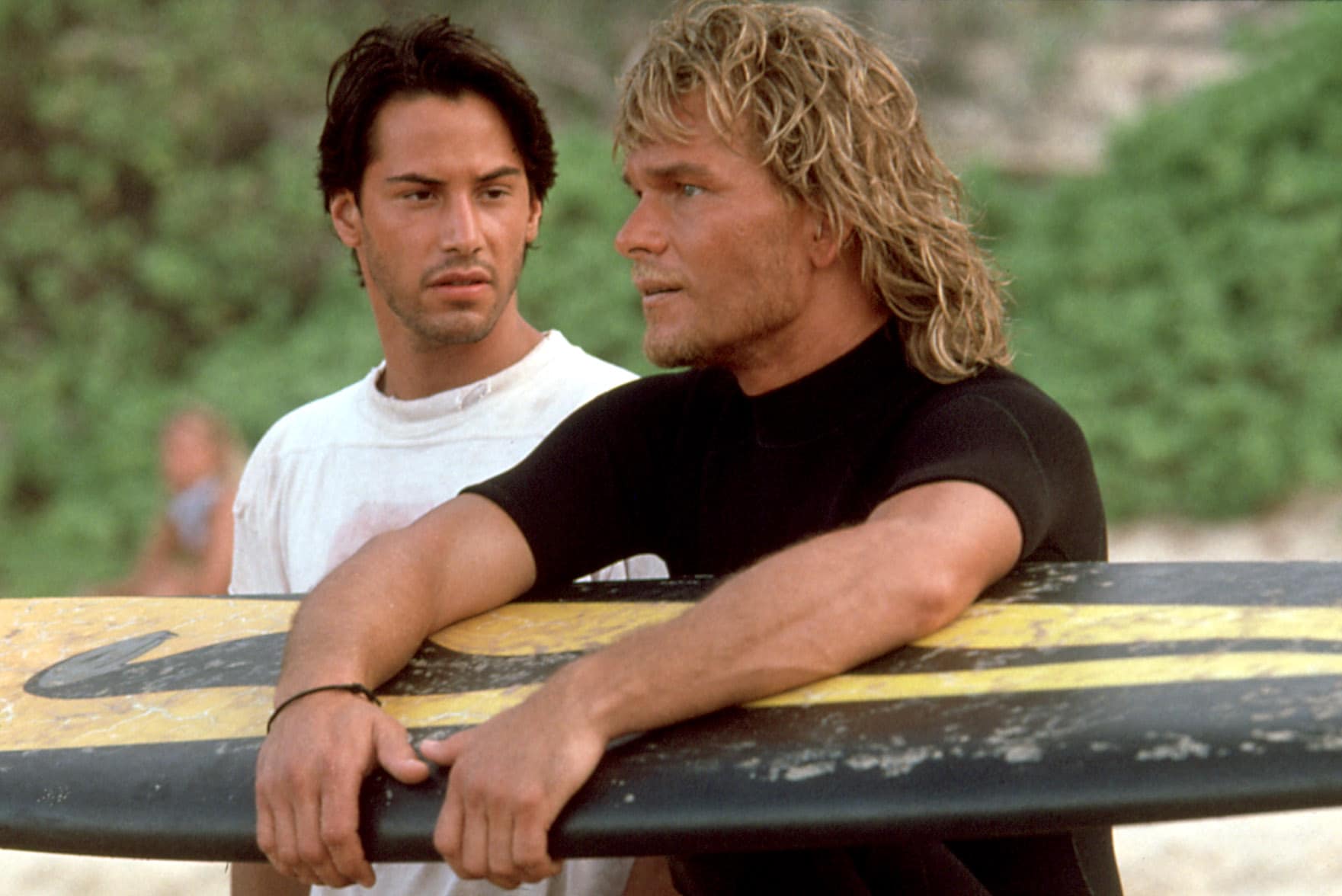 POINT BREAK, Keanu Reeves, Patrick Swayze, 1991