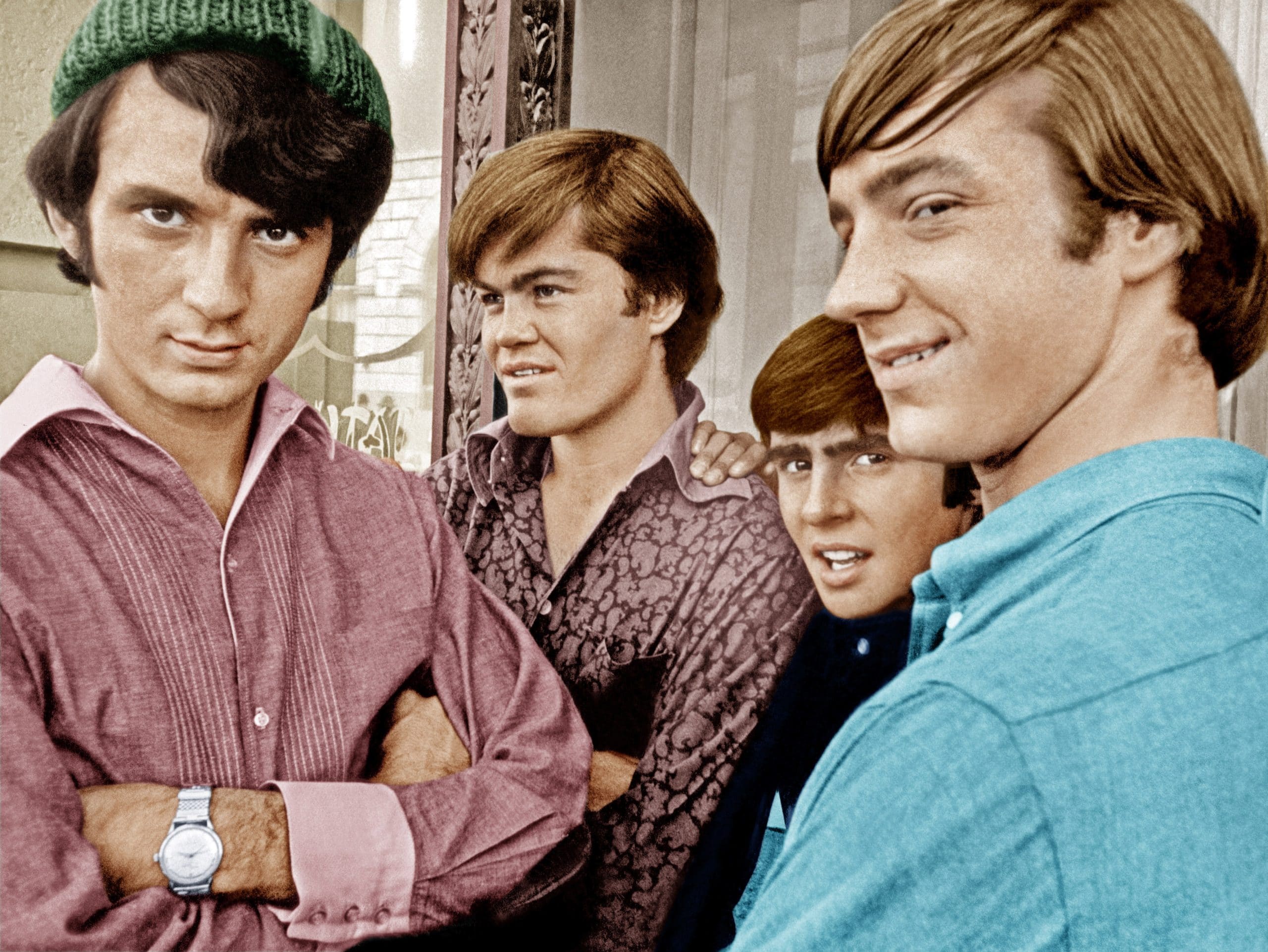 THE MONKEES, (from left): Mike Nesmith, Micky Dolenz, Davy Jones, Peter Tork, 1966-68 