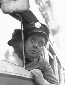 THE HONEYMOONERS, Jackie Gleason as Ralph Kramden