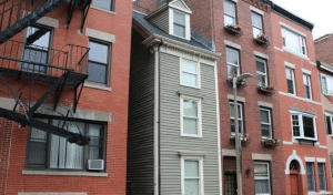 Boston's famous skinniest home