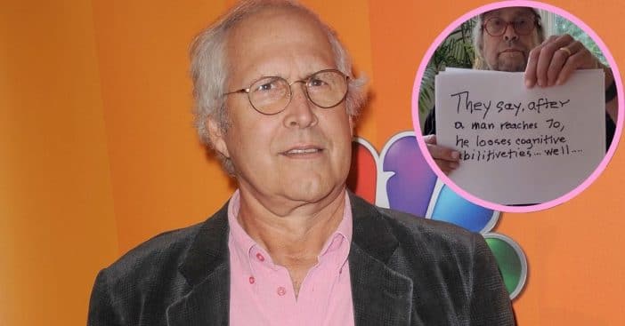 Comedian Chevy Chase