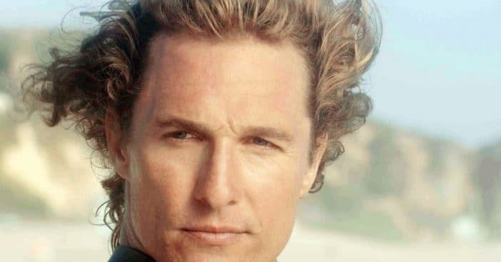 Matthew McConaughey hasnt worn deodorant in 30 years