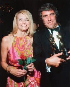 Angie Dickinson and husband Burt Bacharach