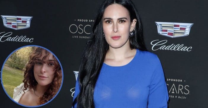 Rumer Willis Stuns In All-Natural Selfie In Bold White Top