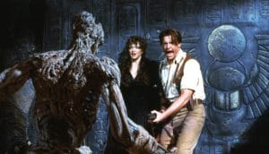 The Mummy mixed CGI with practical stunts