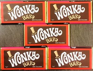 Wonka Bars celebrated the fictional chocolateer