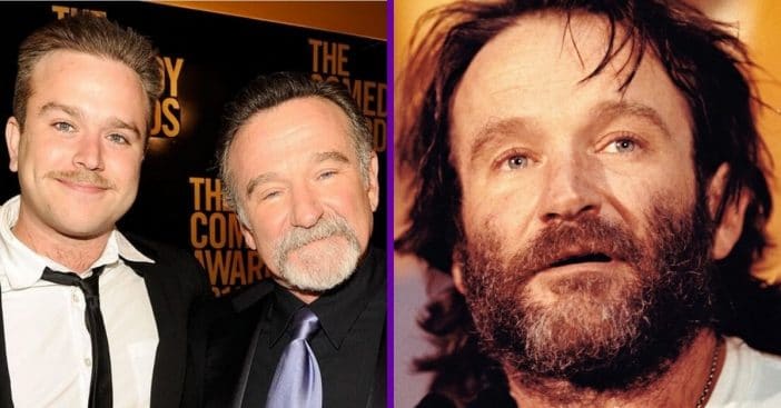 Zak and Robin Williams