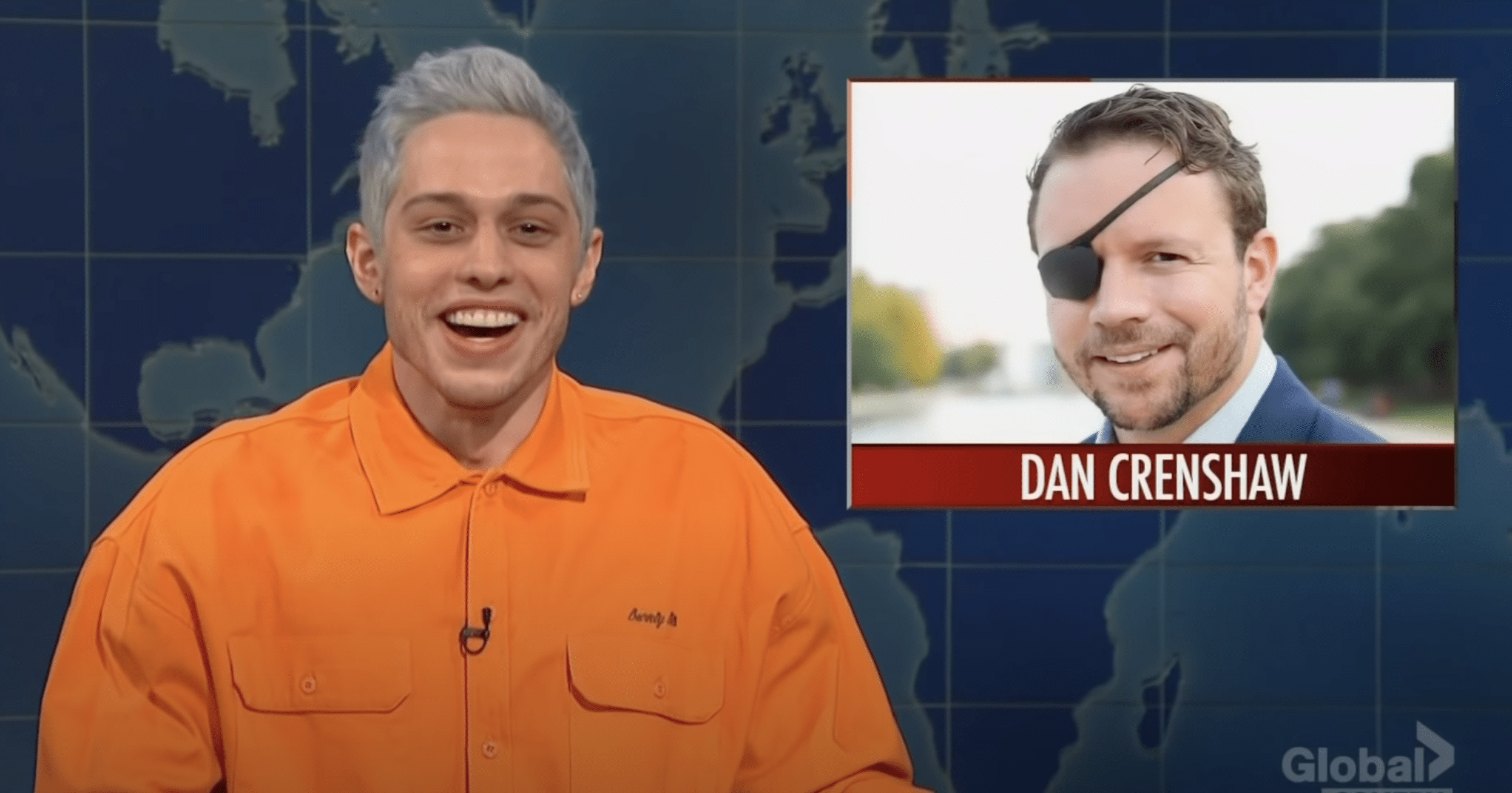 Pete Davidson, Dan Crenshaw 