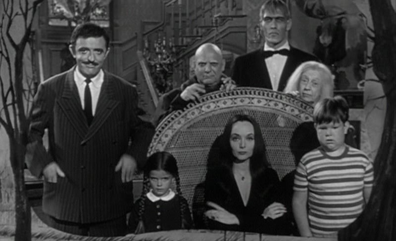 1960s addams family cast