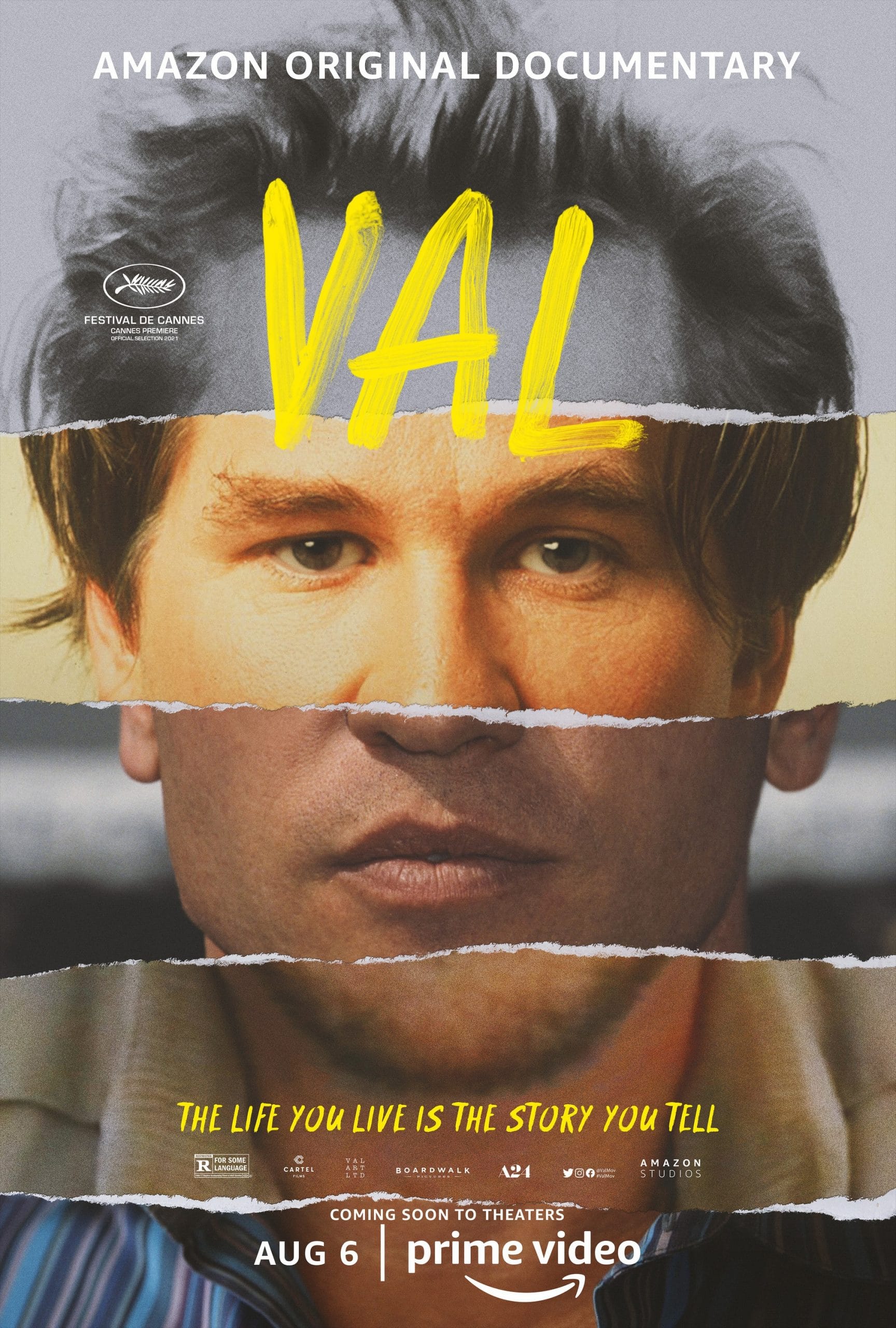 VAL, US poster, Val Kilmer, 2021