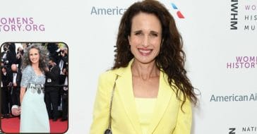 63-Year-Old Andie MacDowell Opens Up About Embracing Gray Hair And Aging