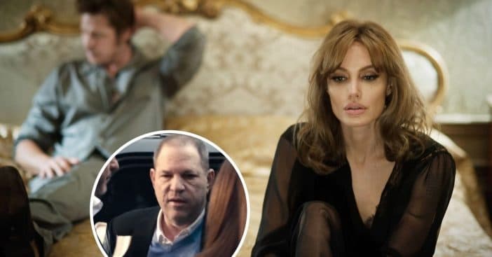 Angelina Jolie fought with Brad Pitt over working with Harvey Weinstein