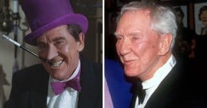 Burgess Meredith in the cast of Batman and after