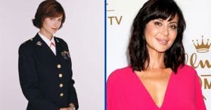 Catherine Bell, aka Mac, today