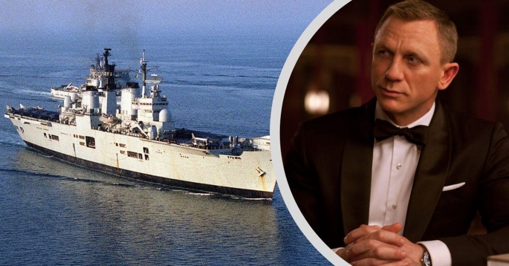 Daniel Craig Channels James Bond And Honorary Royal Navy Commander