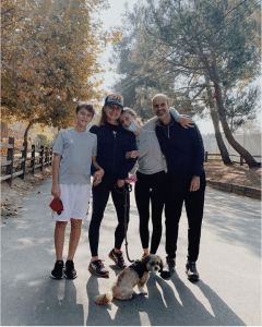 Leonardo, Sasha, Lucia, and Edoardo Ponti