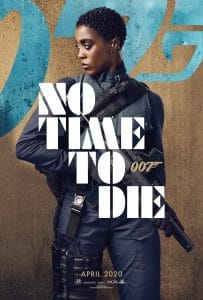 NO TIME TO DIE, US character poster, Lashana Lynch as Nomi