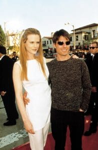 Tom Cruise, with Nicole Kidman