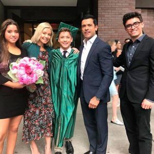 Ripa and Consuelos have seen three children through high school and now, more college