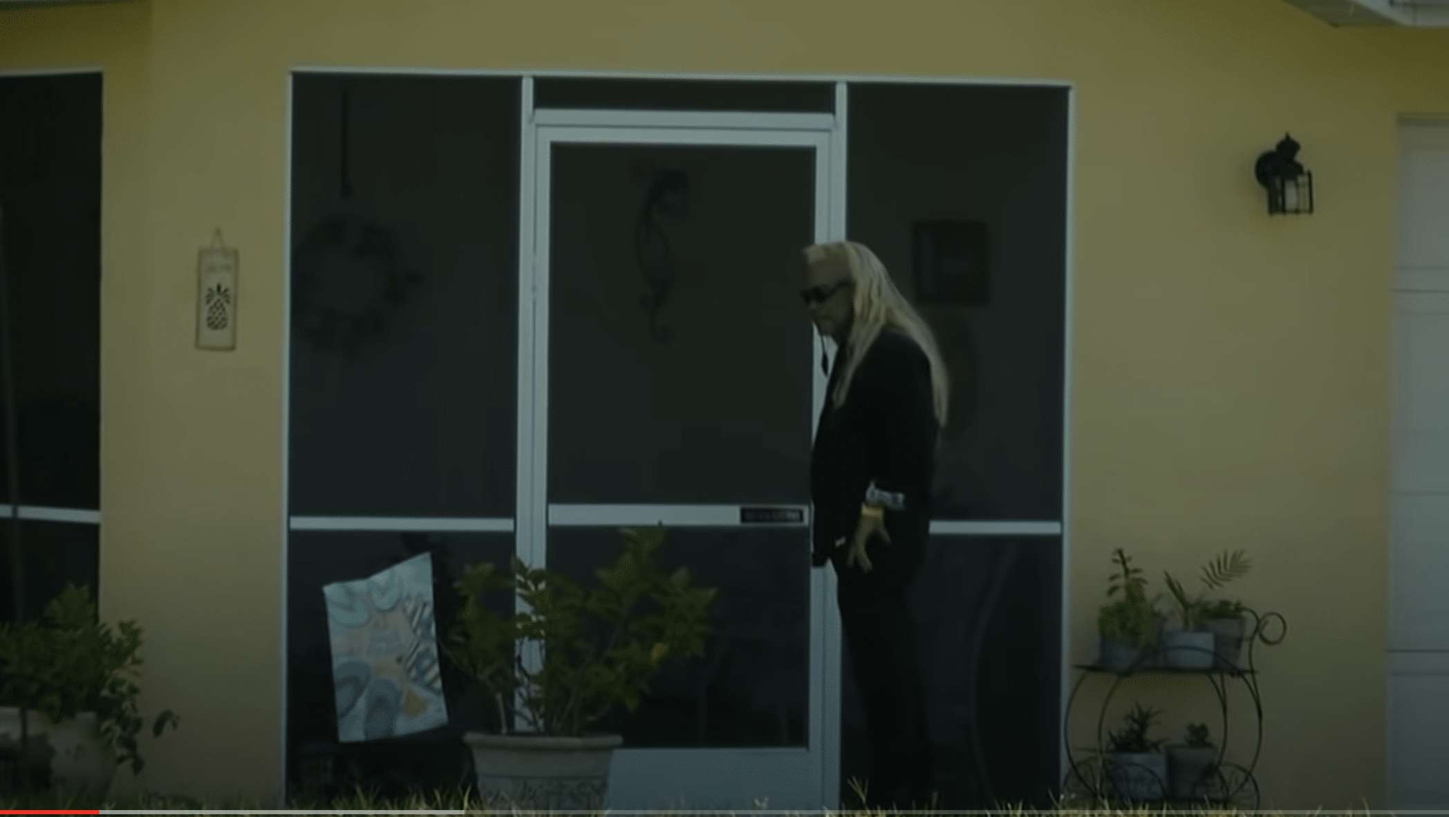 Dog the bounty hunter enters Laundrie property