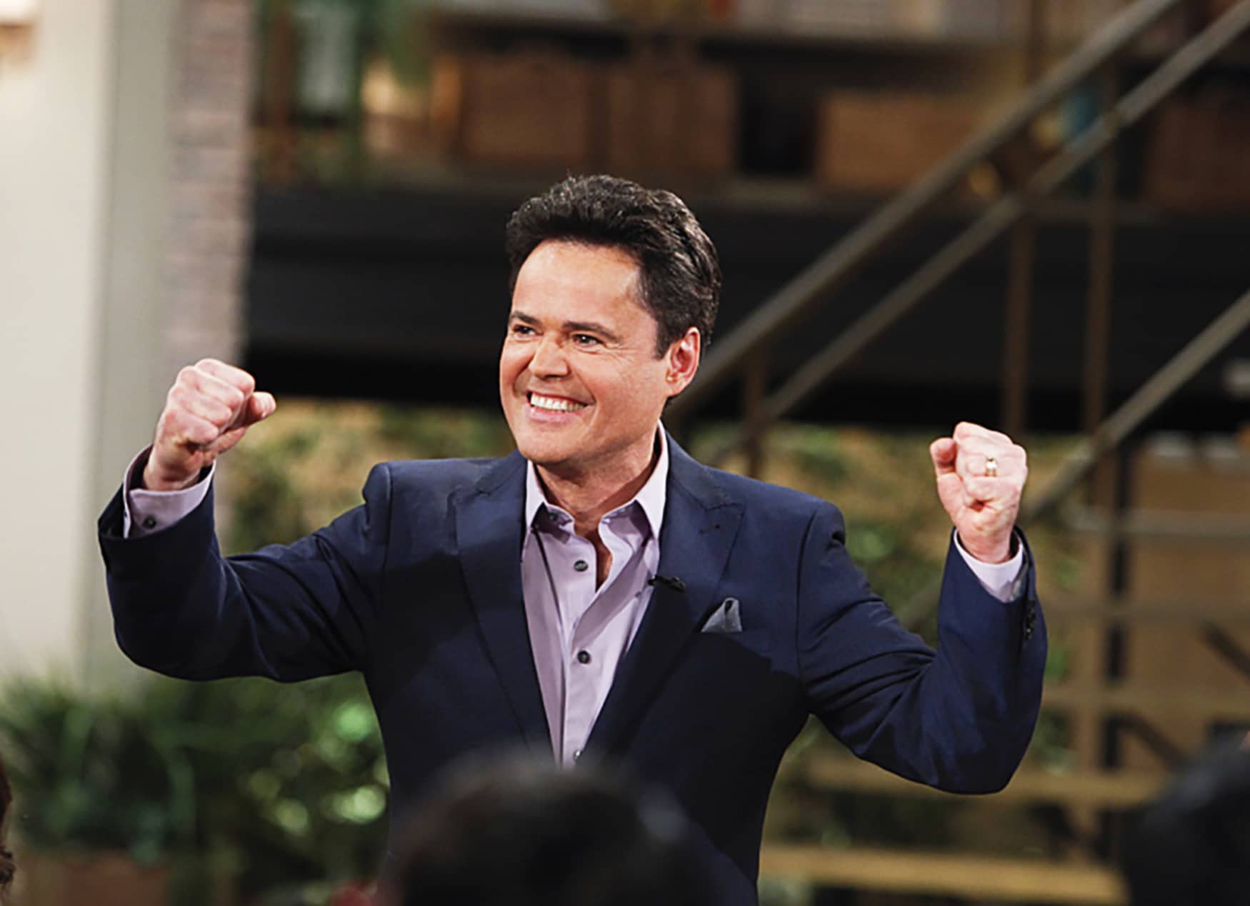 THE TALK, guest co-host Donny Osmond