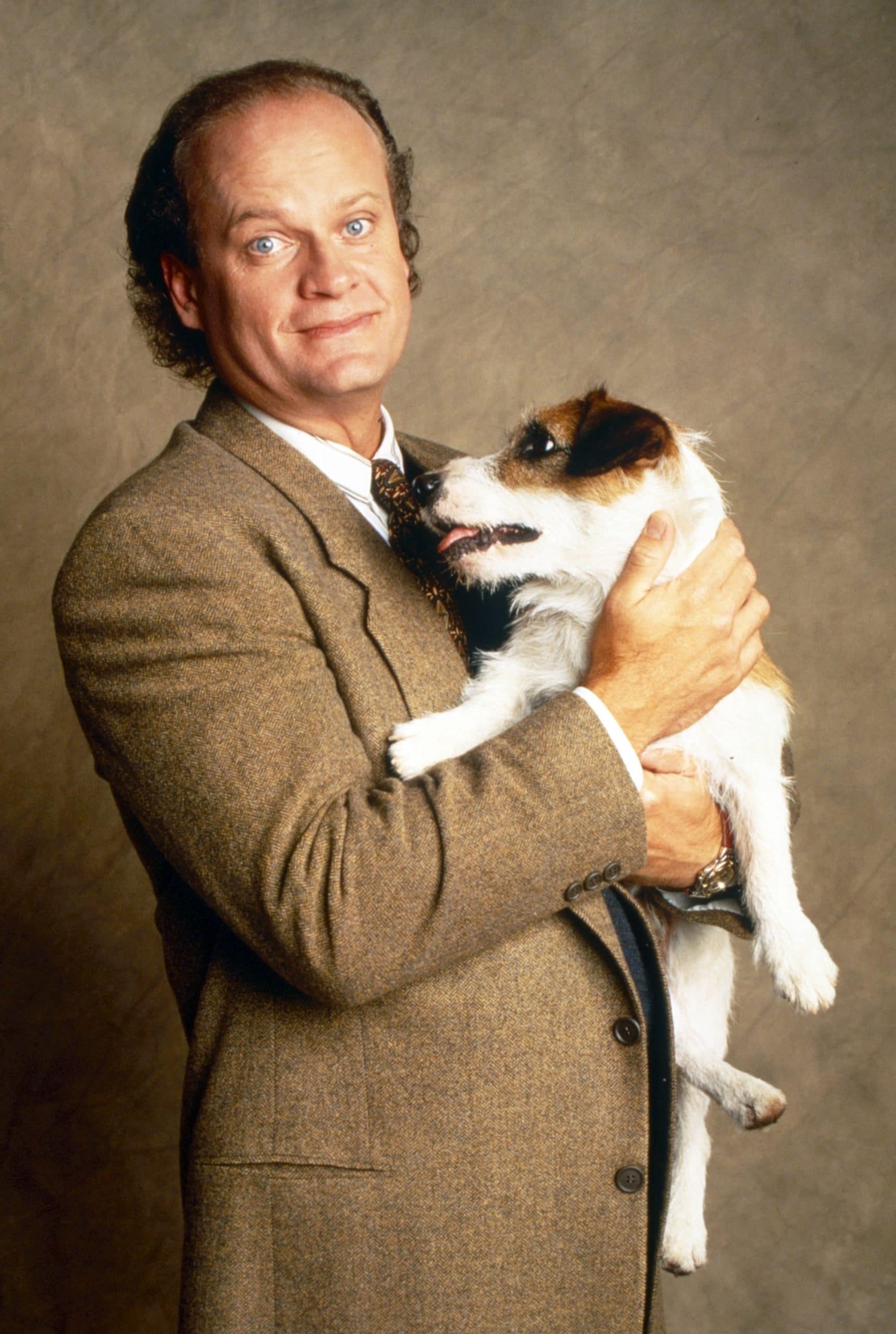 FRASIER, Kelsey Grammer, and Moose, as Eddie, (1993-2004)