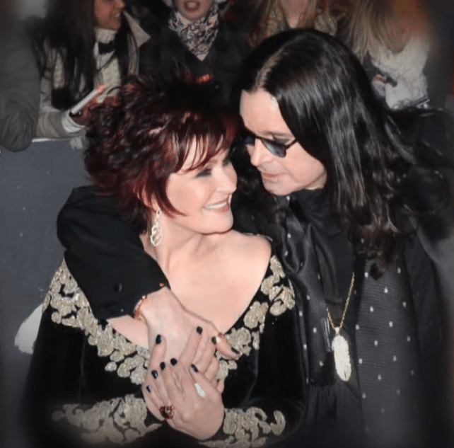 Ozzy Osbourne and Sharon Osbourne