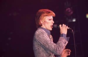 David Bowie composed an album during global international hardships, including for the label