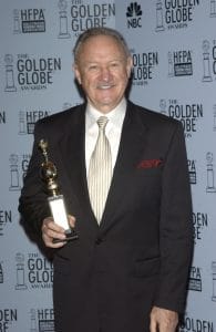 Gene Hackman just before retirement