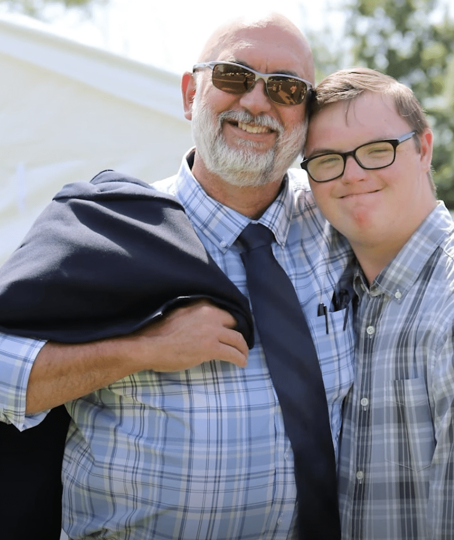 Joel and his son Josh