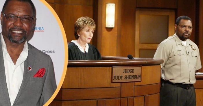 Judge Judy and bailiff Petri Hawkins-Byrd