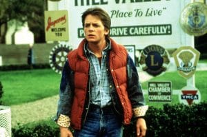 BACK TO THE FUTURE, Michael J. Fox as Marty McFly