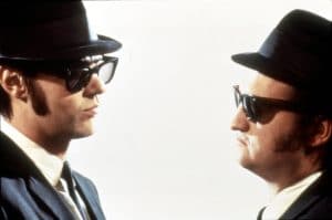 THE BLUES BROTHERS, Dan Aykroyd, John Belushi