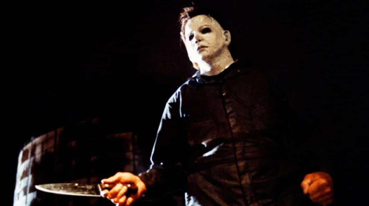 Michael Myers stares creepily