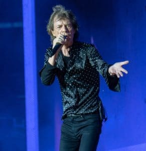Mick Jagger of the Rolling Stones