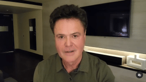 Music and TV star Donny Osmond tries to get time with his sons and grandchildren whenever possible