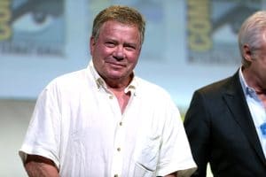 On October 12, William Shatner will follow in Captain Kirk's footsteps