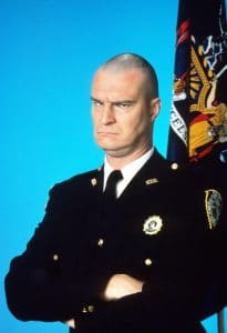 Richard Moll as the beloved, bold, bald Bailiff Bull Shannon