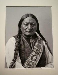 Sitting Bull, responsible for uniting Sioux tribes in victory against having their tribal lands seized 