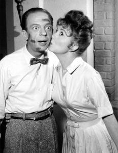 THE ANDY GRIFFITH SHOW, from left, Don Knotts, Betty Lynn
