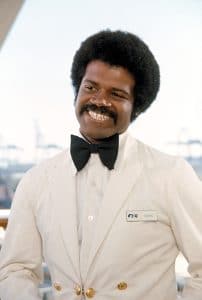 Ted Lange as the beloved bartender Isaac