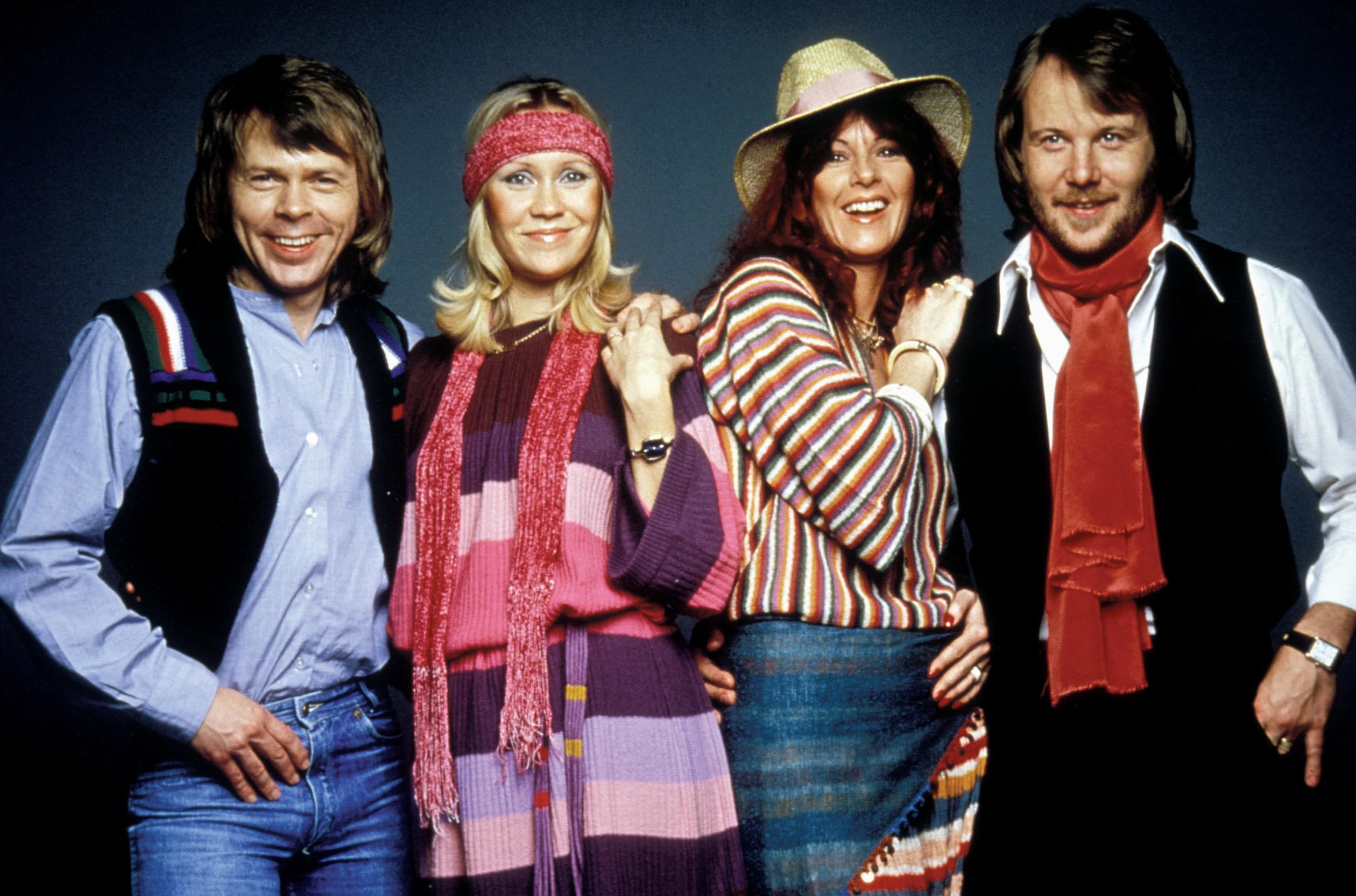 ABBA: THE MOVIE, Bjorn Ulvaeus, Agnetha Faltskog, Anni-Frid Lyngstad, Benny Andersson, 1977 