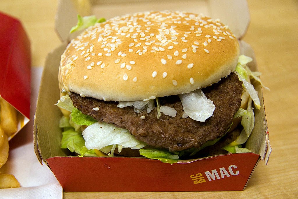 big mac from mcdonalds