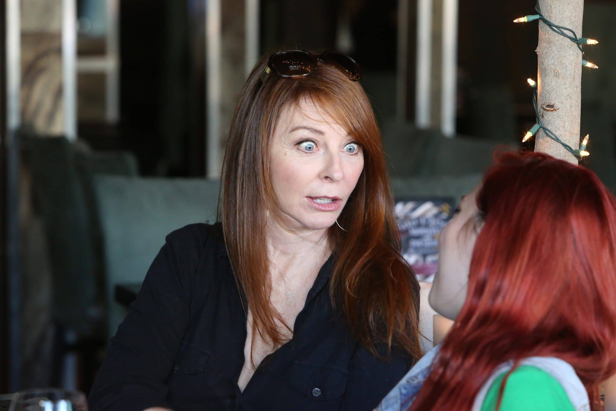 FANGASM, (from left): Cassandra Peterson, Dani Shaw, 'A Larp In The Park',